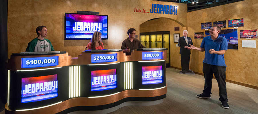 Visit the Jeopardy! Stage
